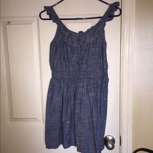 Blue Jean Mini Sun Dress